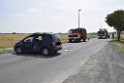 Schwerer Krad Pkw Unfall Koeln Porz Libur Liburer Landstr (Krad Fahrer nach Tagen verstorben) P035